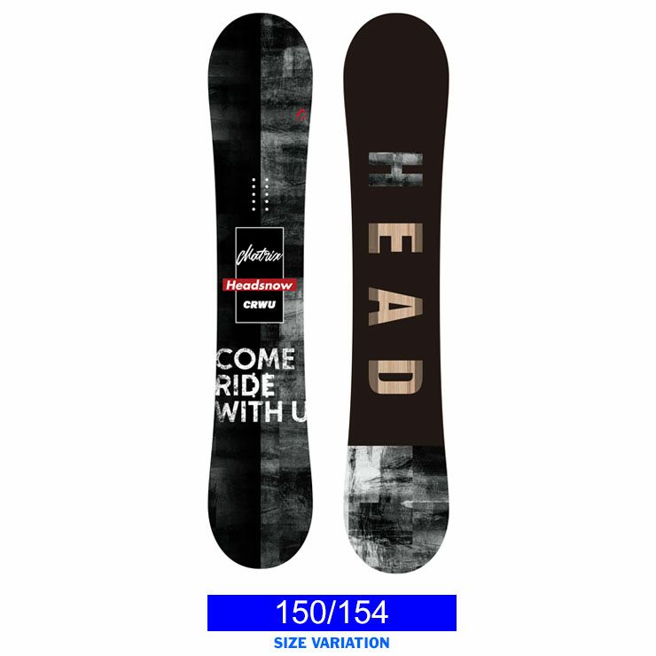 【良品】HEAD MATRIX スノーボード 154cm ヘッド HEAD／ヘッド MATRIX | スノーボード・アウトドアスポーツ通販サイト
