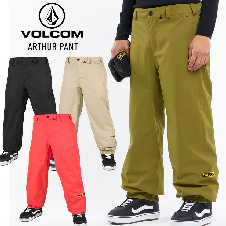 23-24 VOLCOM ボルコム ARTHUR PANT スノーボード パンツ スノボー 