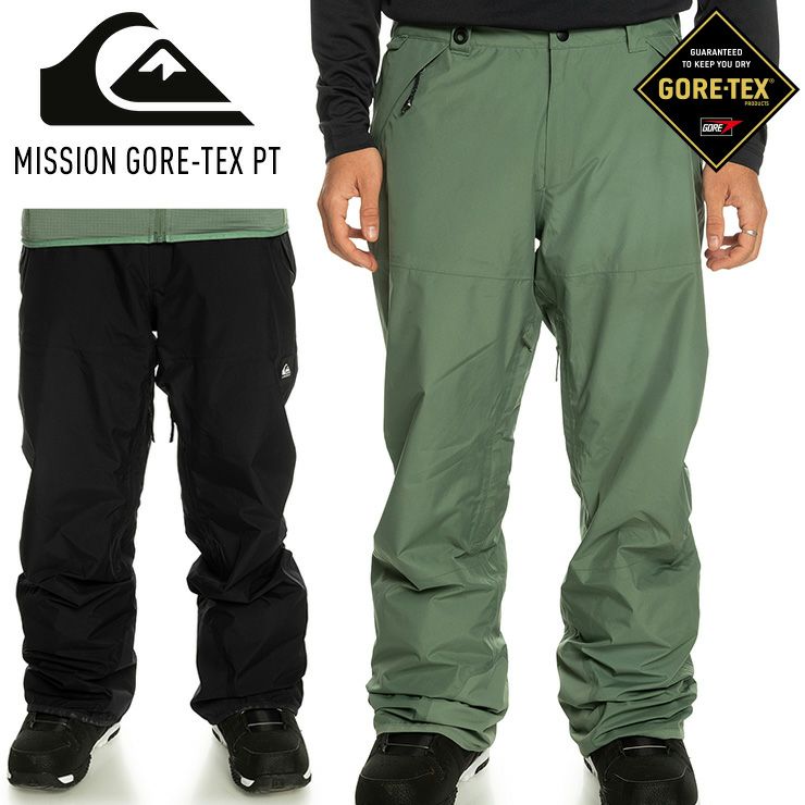 2024 QUIKSILVER クイックシルバー MISSION GORE-TEX PT ミッション ゴアテックス パンツ スノボー スノーボード  ウェア | スノーボード・アウトドアスポーツ通販サイト PSJ Family