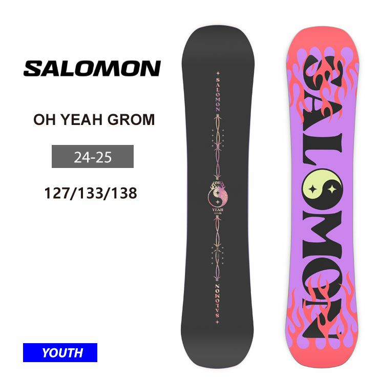 J627 SALOMON せつない 155cm メンズスノーボードセット