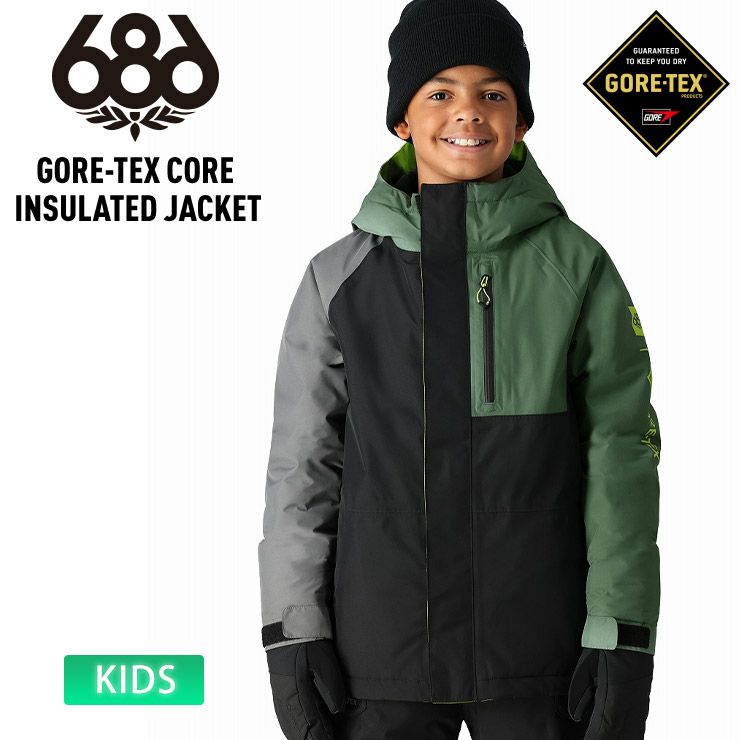 686／シックスエイトシックス YOUTH GORE-TEX CORE INSULATED JACKET |  スノーボード・アウトドアスポーツ通販サイト PSJ Family