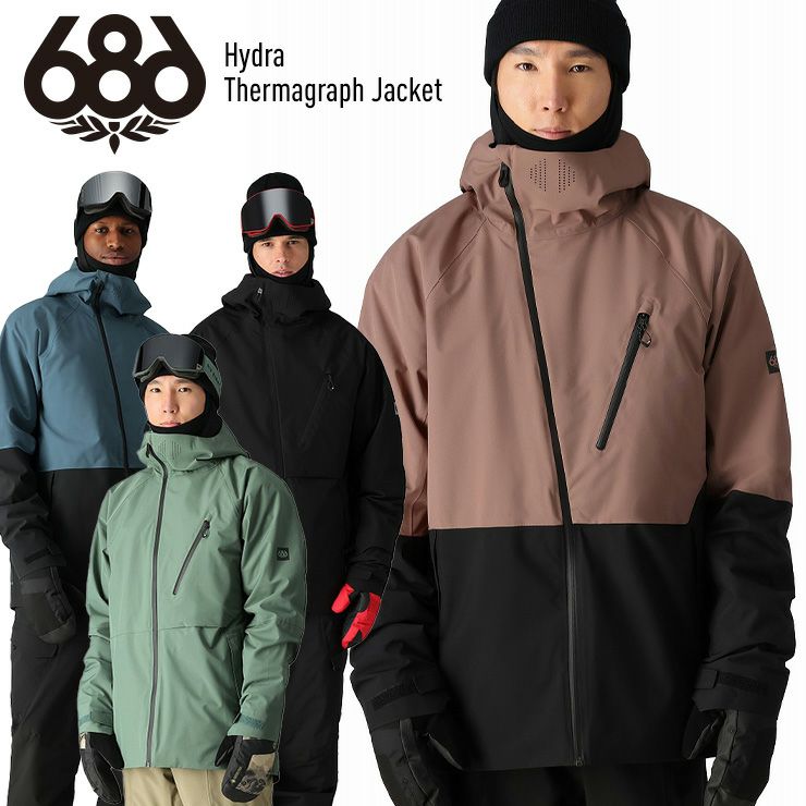 24-25 SIX EIGHT SIX/686 DOJO jacket メンズ レディース 防水 