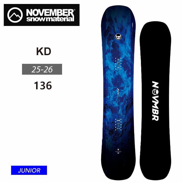 定価74800円新品チューンナップ済 November KD 136 ノベンバー 楽天市場】【チューニング無料☆8/31迄】[日本正規品] 24-25